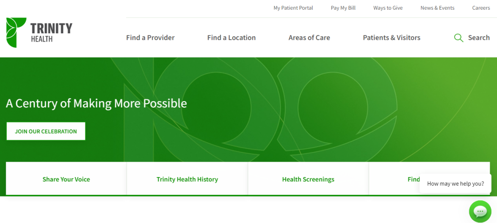 Trinity Patient Portal Login